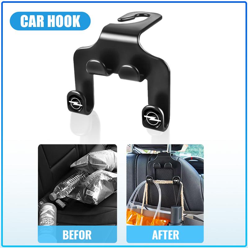 Multifunctional Car Rear Seat Hook Phone Holder Clothes Hanging Hooks For Opel Astra C G H Insignia J K Zafira B Corsa Vectra C Corsa C