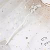 Chinese Punk Ruby Pendant Sword Hairpin Fashion Simple Modern Headdress Back Of The Head Pan Hair Ornament Fashion Retro New