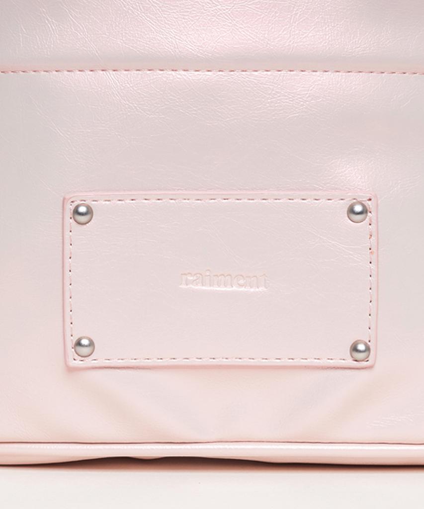 Raiment Stud Patch Macaroon Bag_Shining Pink