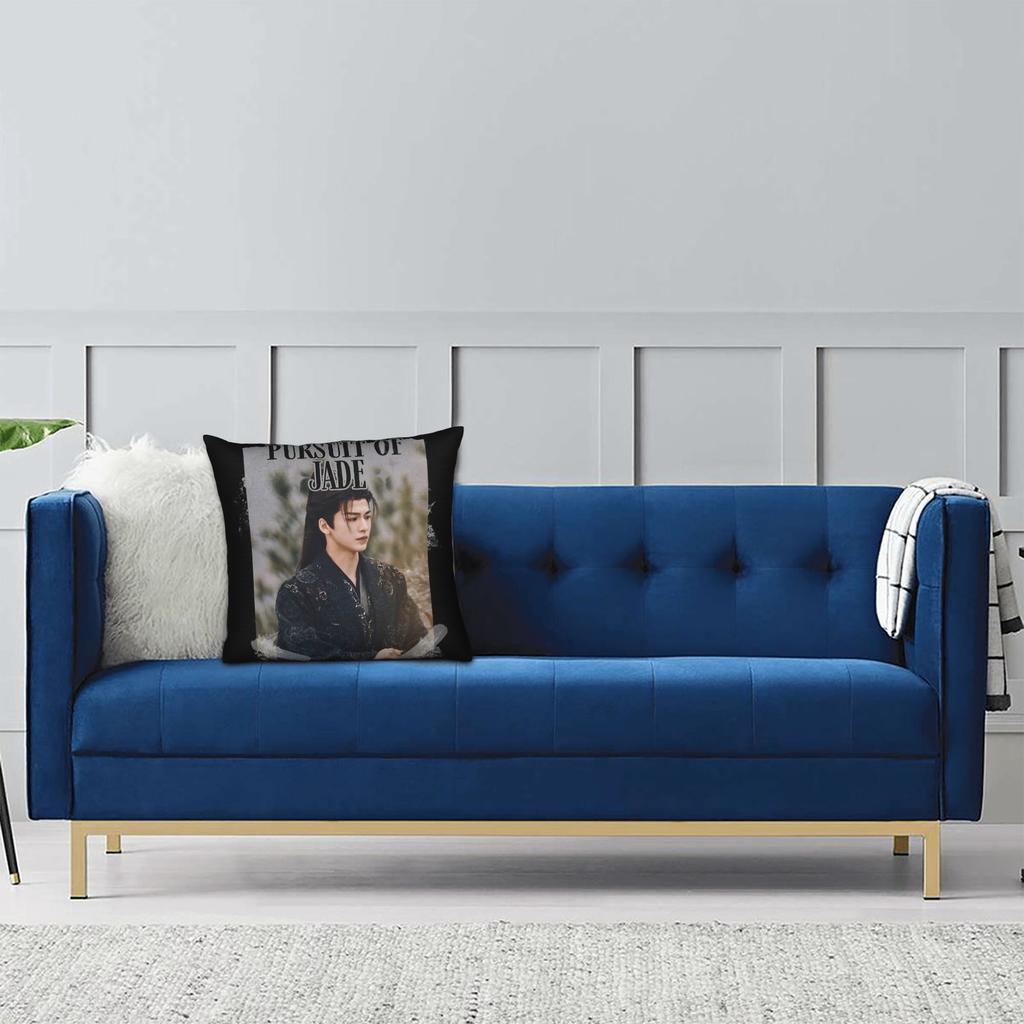 Pursuit Of Jad Chinese Drama Pillowcase Soft Polyester Cushion Cover Gift Pillow Case Cover Home Zipper 45*45Cm