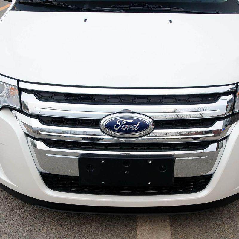 15X4,5 cm Auto h297 Emblema Distintivo Anteriore Posteriore Decalcomanie per Ford Fusion Explorer Mondeo Ranger Smax Kuga Focus Transit Fiesta MK6