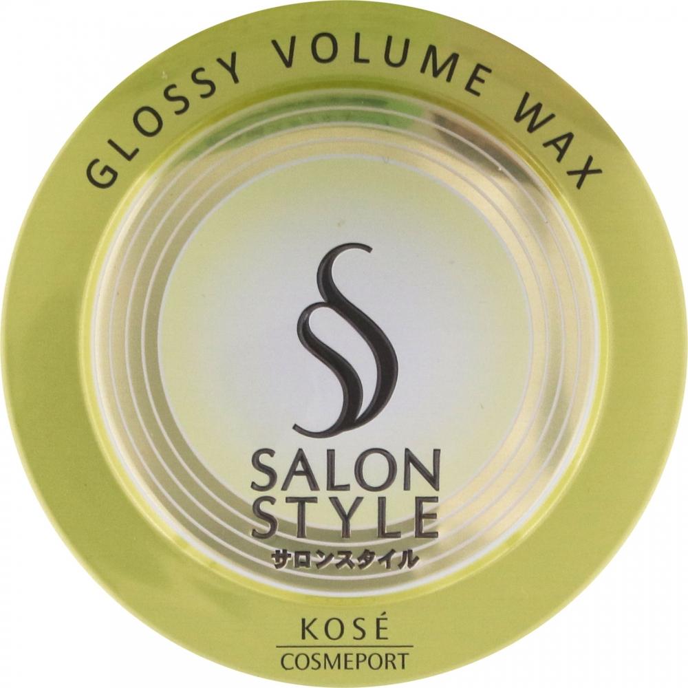 Salon Style Hair Wax Glossy Volume 72g Kose Cosmetic Port