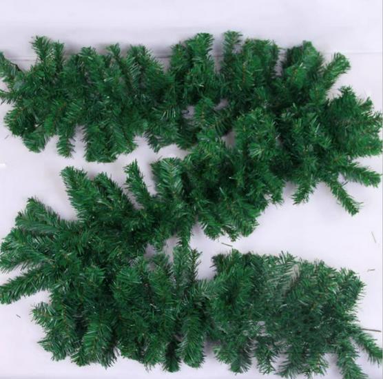 Rice Light Green Christmas Garland for Tree or Window Decoration