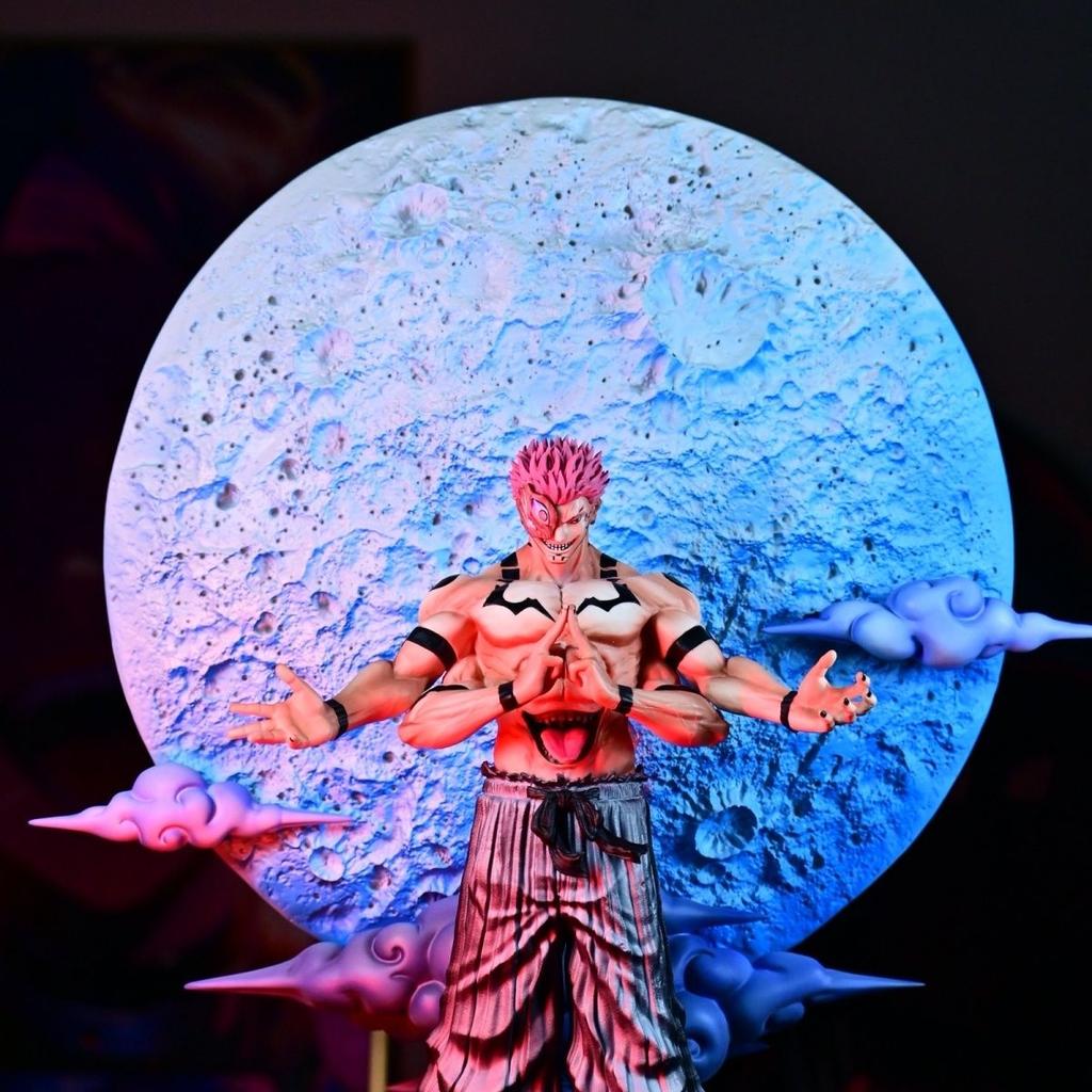 Jujutsu Kaisen Satoru Gojo Meteor Ninja Assassin 35cm/13.77Inch Can move swing PVC Anime enthusiast Figures Battle Toys Gifts