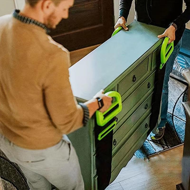 Adjustable Single-Person Moving Belt with Handheld Binding Rope - Labor-Saving Tool