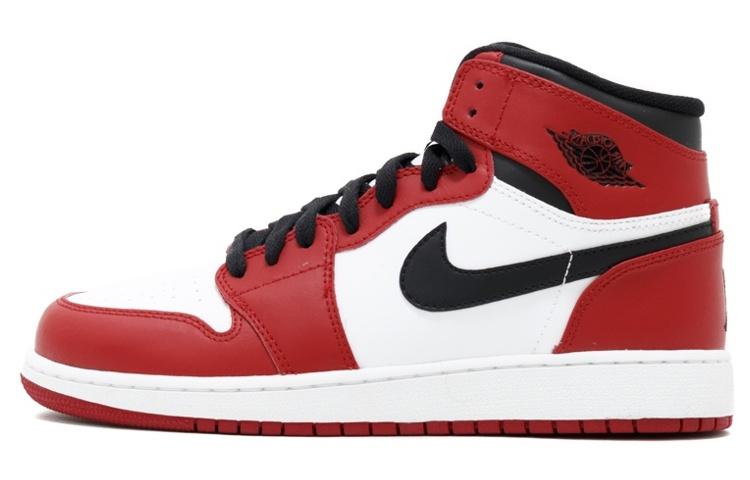Jordan 1 Retro OG GS Chicago 2013 332558-163 37.5 black