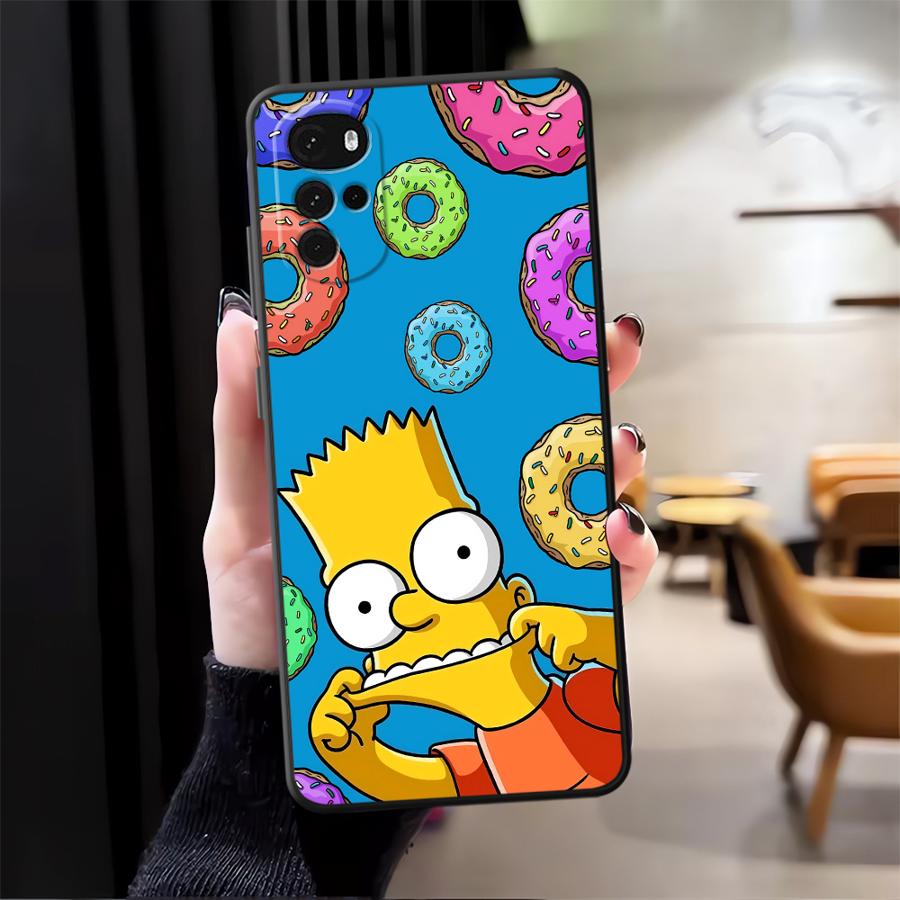 S-simpsons Donut Funda Phone Cover Case for Moto S30 Pro Edge 20 30 X30 Pro