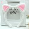 Plush Ears Hairband Costume Hair Hoops Cute Cat Ears Headband  Adults Kids