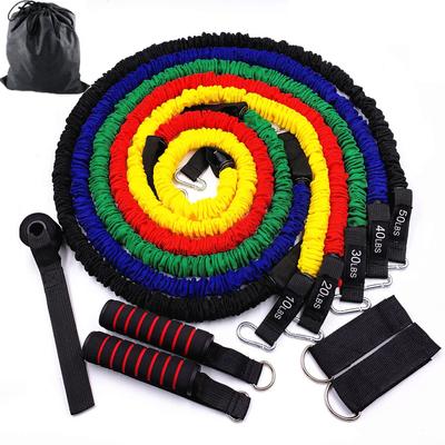 11 pezzi/set fasce di resistenza crossfit allenamento esercizio attrezzature per yoga tubi corda di trazione espansore elastico fitness