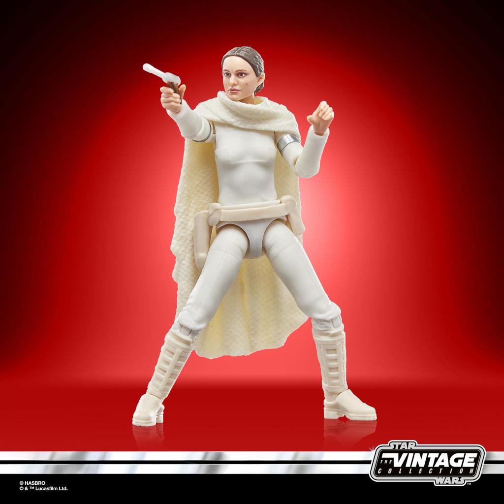 Hasbro Star Wars Coleção Vintage Star Wars Episódio II: Ataque dos Clones Padmé Amidala Figura de Ação Colecionável Premium de 3,75 polegadas G2612