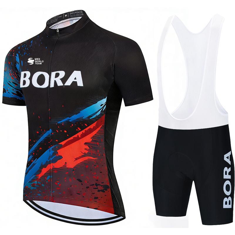 2026 Cycling Jersey Men Set  Wear Men's Bib Pants Gel Professional Shirt Mallot Man Summer Shorts Jacket Mtb Clothes Suit