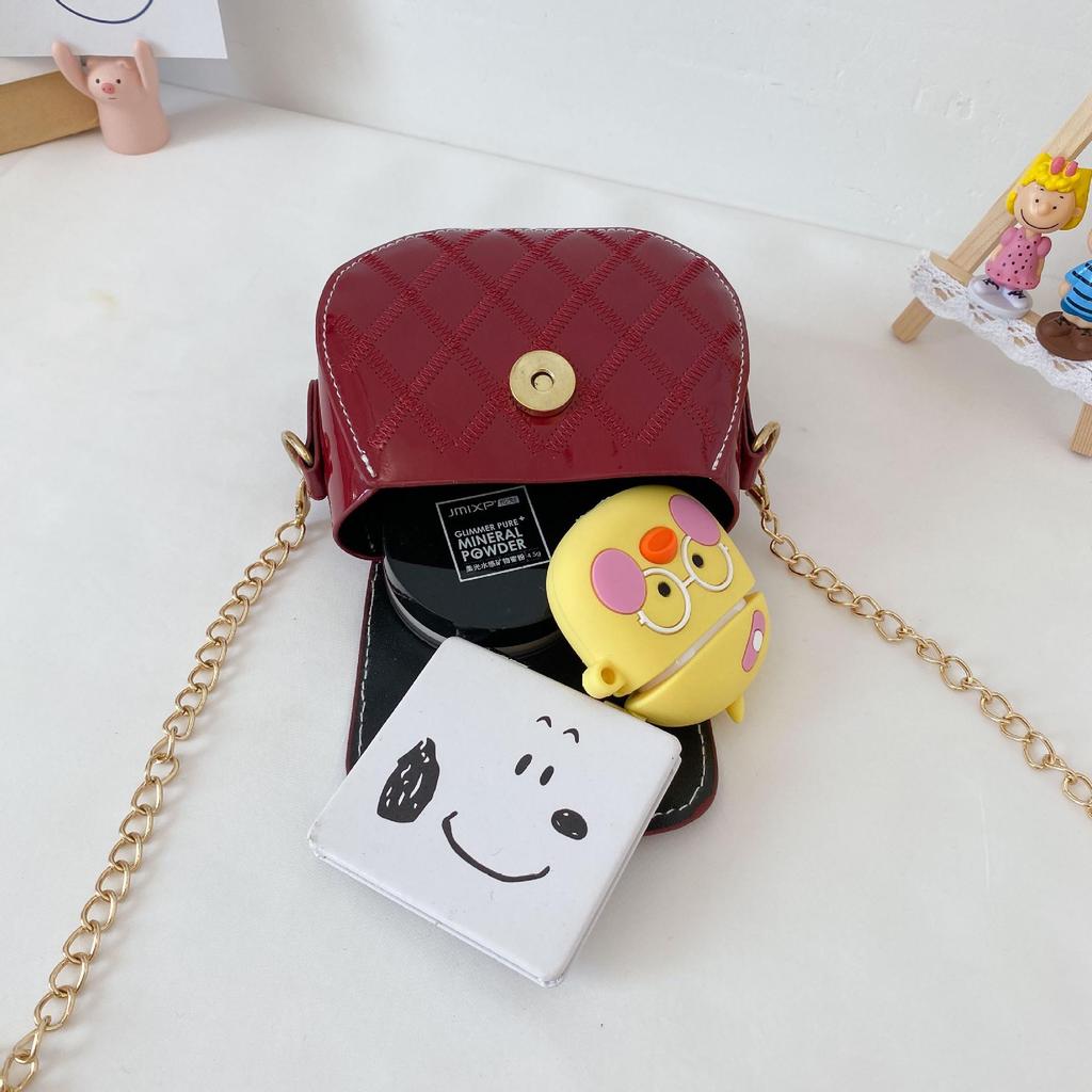 Girls' 2023 Korean Style Mini Crossbody Handbag - Little Fragrant Wind Fashion Shoulder Bag