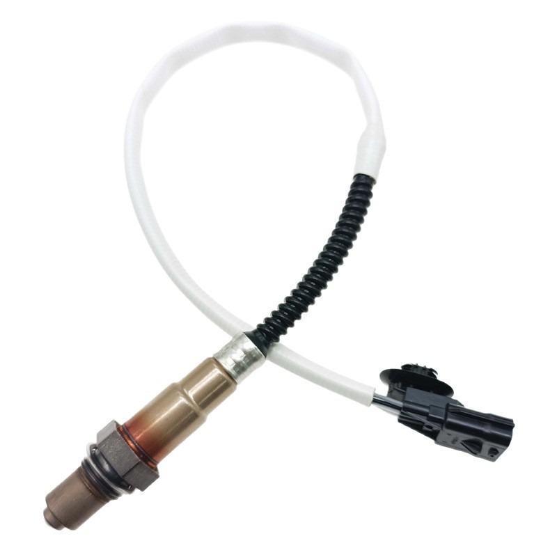 Кислородный датчик 8200650085 0258006990 для Renault, 4-проводной, плоский, лямбда-зонд O2, прямая замена, высокочувствительный зонд белый