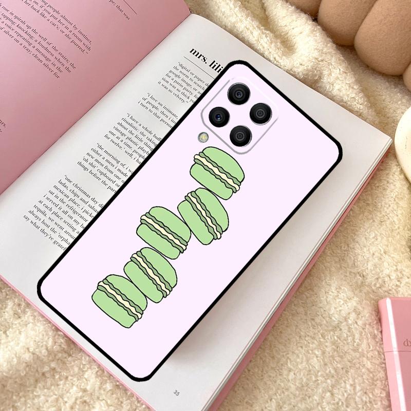 Macarons Cake Dessert Case For Samsung Galaxy M32 M52 M15 M11 M12 M13 M14 M06 M16 M36 M56 M31 M53 M35 M55 M34 M54