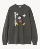 VTWO Vintage Jump_ Mickey_ Long Sleeve Tee