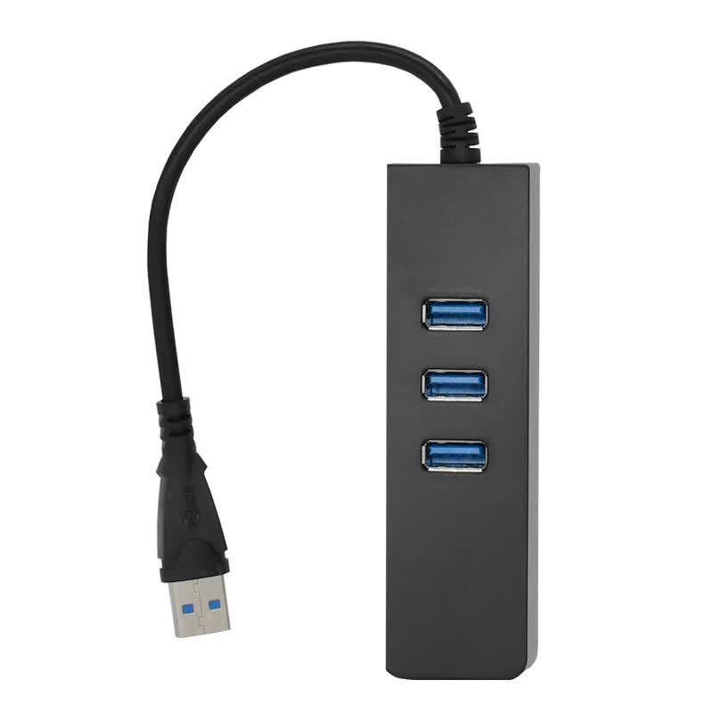 Kubick USB 3.0 3-Port Hub with RJ45 Ethernet