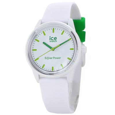 Ice Watch Ice Solar Power Medium White 018473 שעון [Ice-Watch] גברים נשים [פריט]