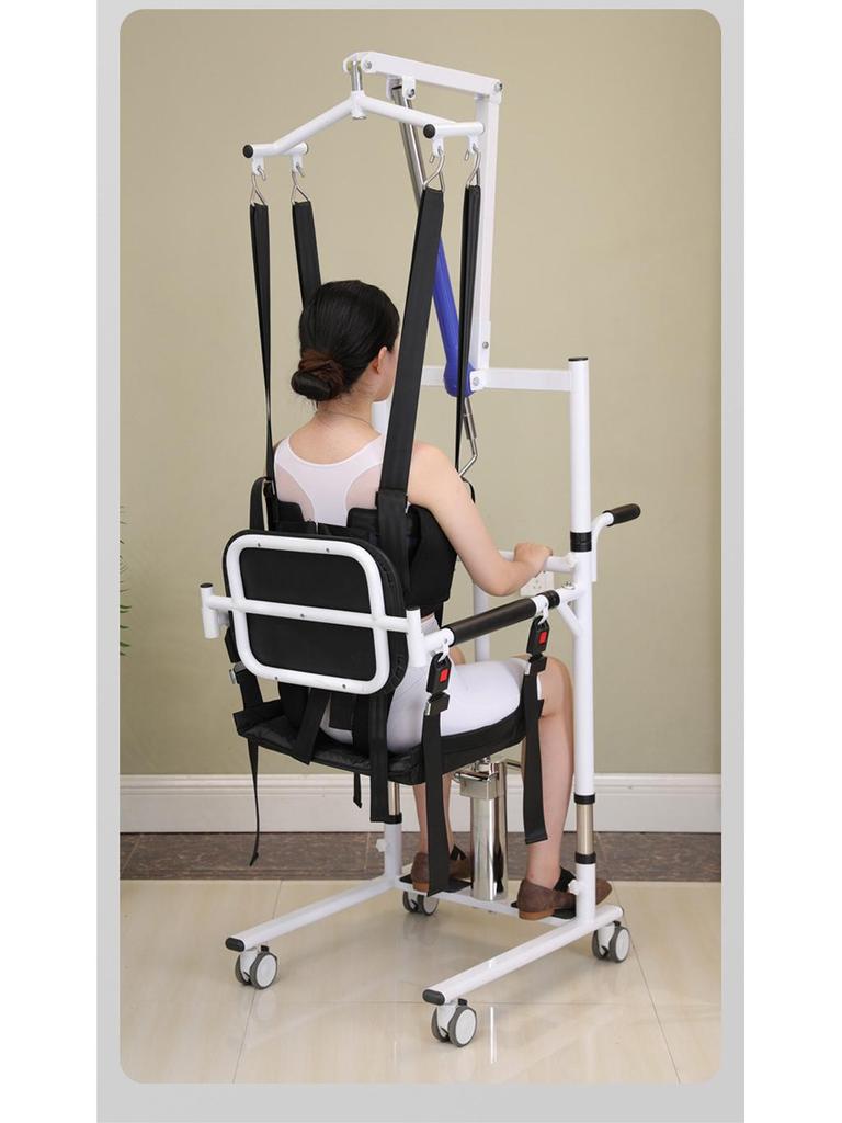 Hydraulic Multifunctional Lift and Transfer Machine for Elderly Care