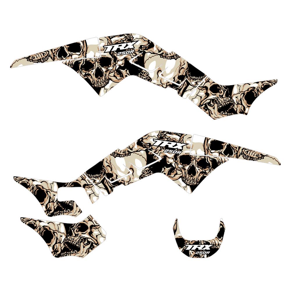 TRX450R FourTrax ATV Motorcycle Decorative Stickers (2004-2008, 2010-2016)