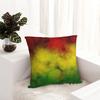 Rasta Watercolor Smoke Pillowcase Printing Polyester Cushion Cover Decor Throw Pillow Case Cover Home Zippered X