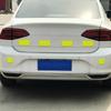 40pcs Adhesive Reflectors Sticker Door Handles Safety Warn Sticker Waterproofed for Road Marking
