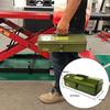 Yamashiro Original Steel Tool Box Mountain Shape Camping Interior Garage Khaki YK-032KH