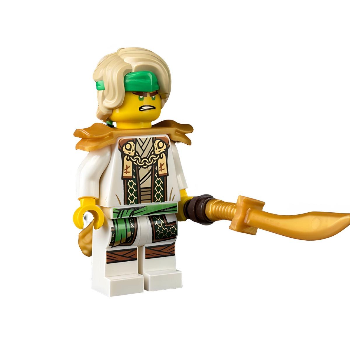 

Минифигурка Ллойда Фантома, посвященная десятой годовщине, конструктор, совместимый с LEGO Nindroids.