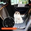 Pet Car Seat Cover: Anti-Dirty, Washable, Removable Cushion for Dogs & Cats. Protects Rear Seats.