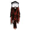 Horn Hat Viking Beard Beanie Handmade Knit Big Beard Mask Hat Wig Beard Hats  Costume Accessory
