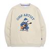 OHP Ohp X Harmonia Busking Fleece-Lined Sweatshirt