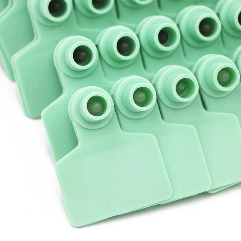 100Pcs High Quality Cow Sheep Pig Ear Tags Customizable Number Ear Tags Farm Animal Identification Ear Tags Livestock Supplies