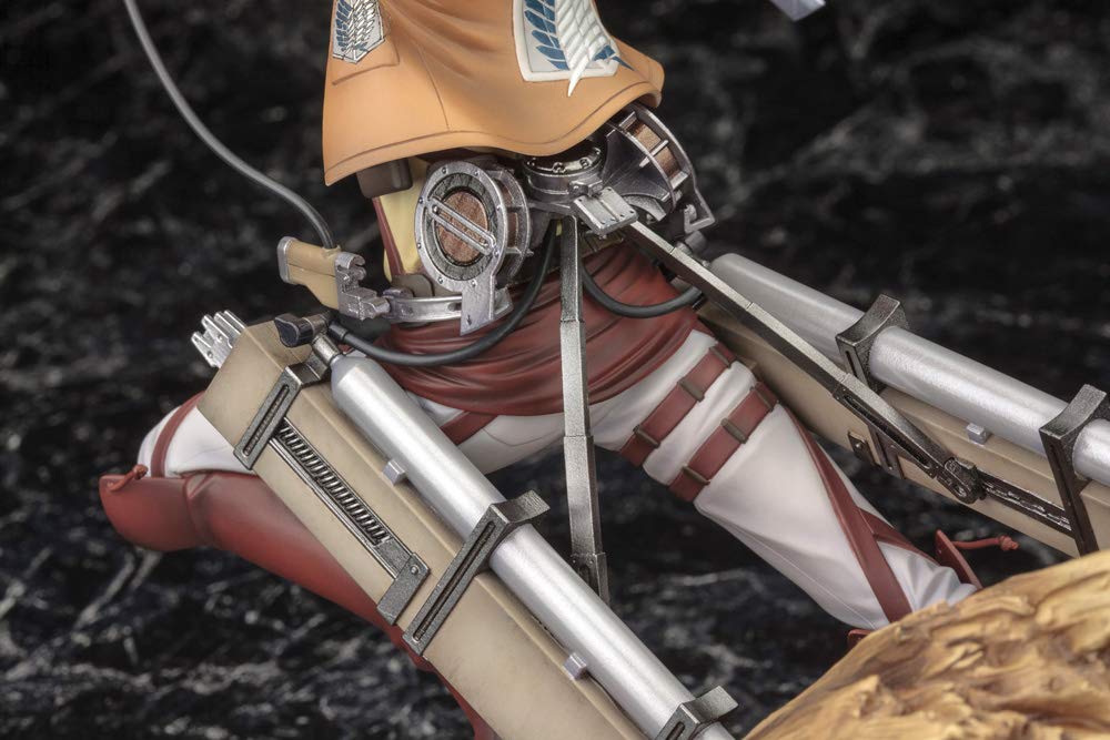 ARTFX J Attack on Titan Eren Yeager Renewal Package Scale PVC Complete Figure PP960 Ver. 1/8 Pre-painted