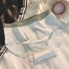 Stylish Breathable Cotton Women's Underwear Comfortable Mid Waist Triangle Panties In Various Colors For Young Girls
