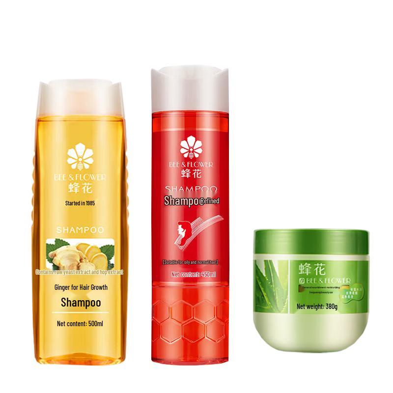 

Bee Flower Hair Care Trio Set