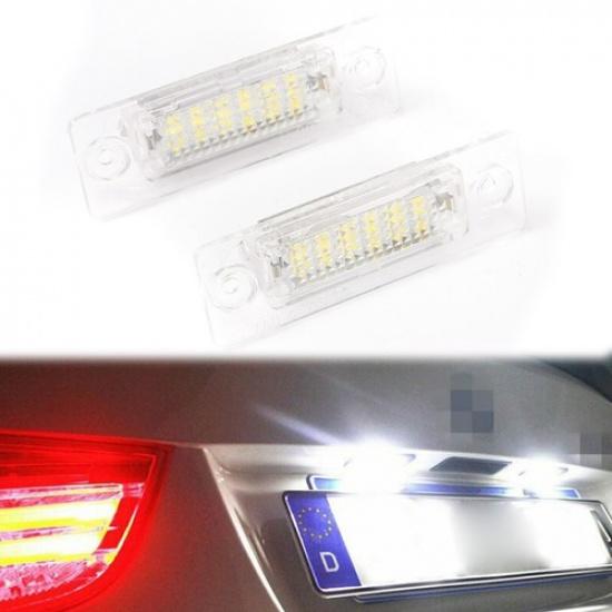18 LED License Plate Lights 6000K White 2pcs Set 1Pair High quality