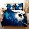 Football Bedding Set Competitive Sports Boy Duvet Cover Set King Quilt Cover Youth Children's Double Duvet Cover Bedding Set