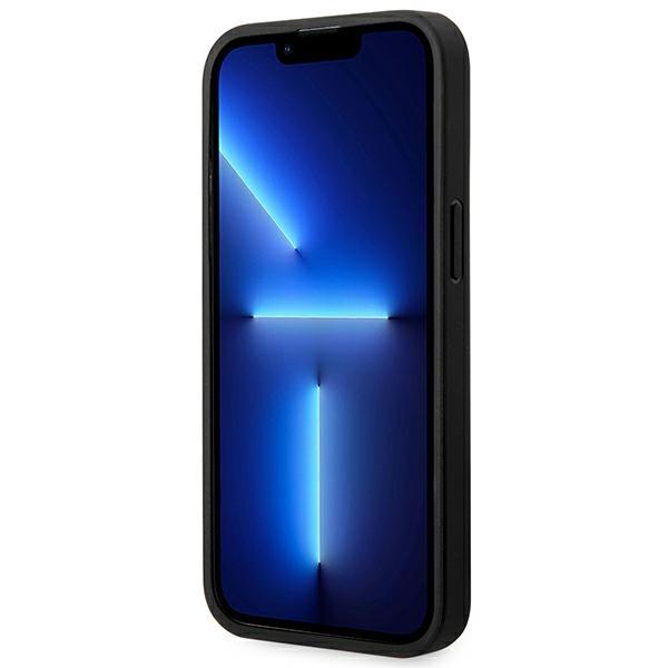 Etui Do iPhone 14 Pro BMW MagSafe Skórzane Czarne