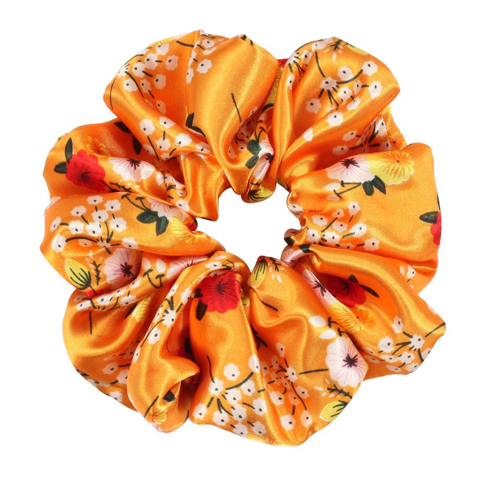 59 Colors XXL Plus Size Hair Ties Oversized Hair Scrunchies Extra Large Malaysia Muslim Hair Tie Chiffon Silk Satin Scrunchy