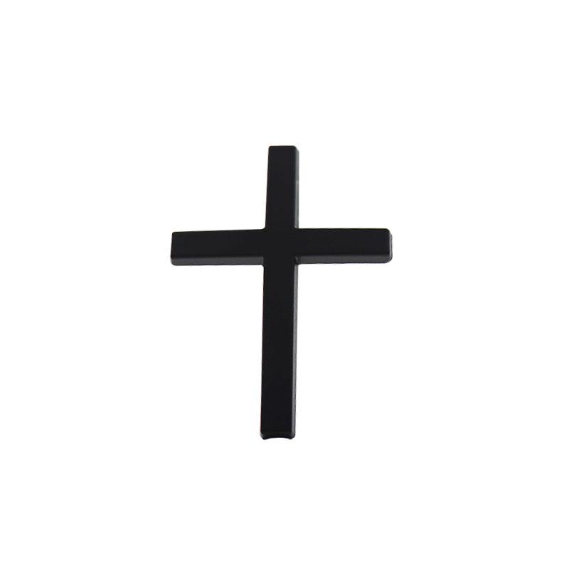 3D Car Styling Christian Cross for Sport Racing Motorcycle Car Fender Side Trunk Nameplate Decal Emblem Badge Sticker