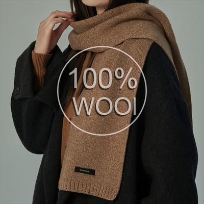 Luxus Wolltuch Damen Herren Warm Gestrickt Grobstrick Schal Langes Tuch Für Reise Büro Winter Warm Partner Schals Halstuch