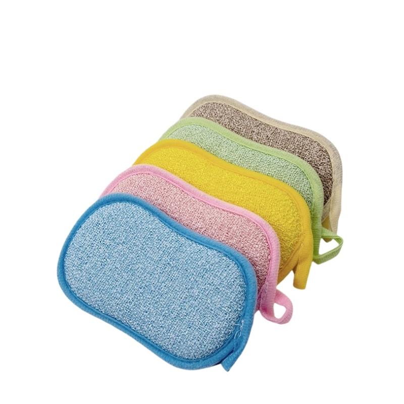 Colorful Kitchen Cleaning Scrub Pads - Dual-Sided Non-Scratch Sponges for Dishwashing & Kitchen Surfaces