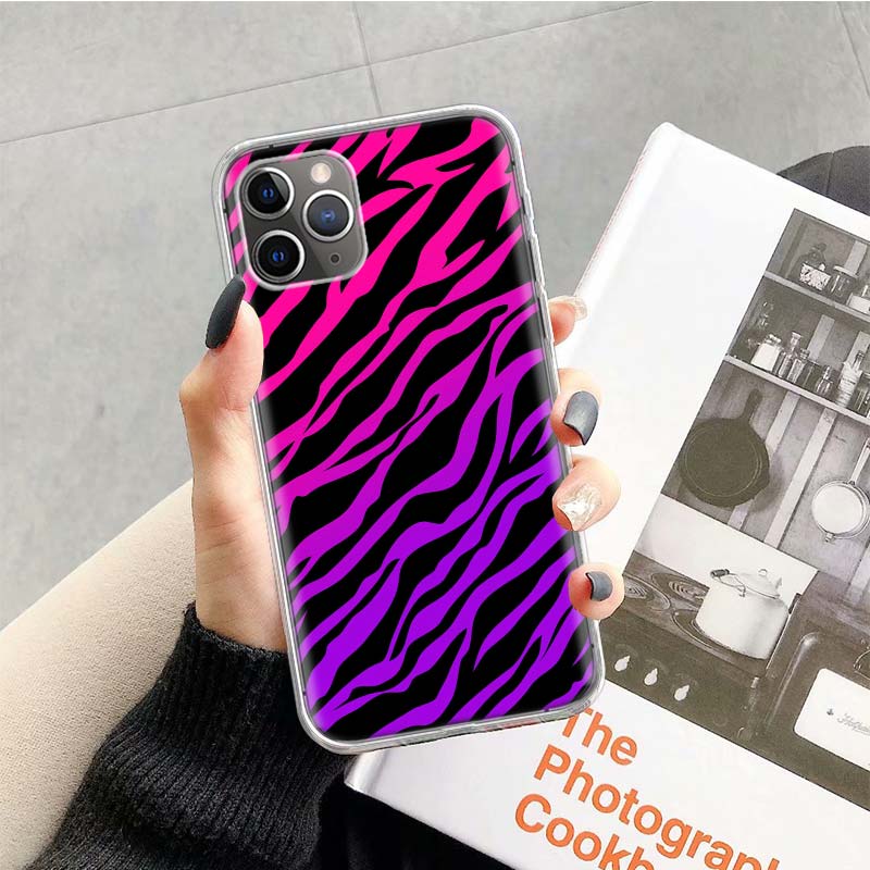 Tiger Leopard Print Panther Phone Case For Apple iPhone 17 Air 16 15 Plus 14 + 13 Mini 12 11 Pro Max 7 8 SE 16Max Soft Shell Cov