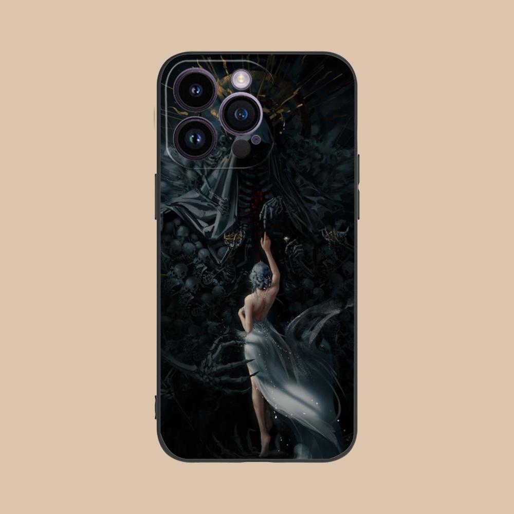 

Anime Ghostblade Mobile Phone Case for iPhone 17 16 15 14 13 12 11 X XR XS 8 7 Air Pro Max Plus Mini Colorful Cover Cover Luxury iPhone 7 Plus