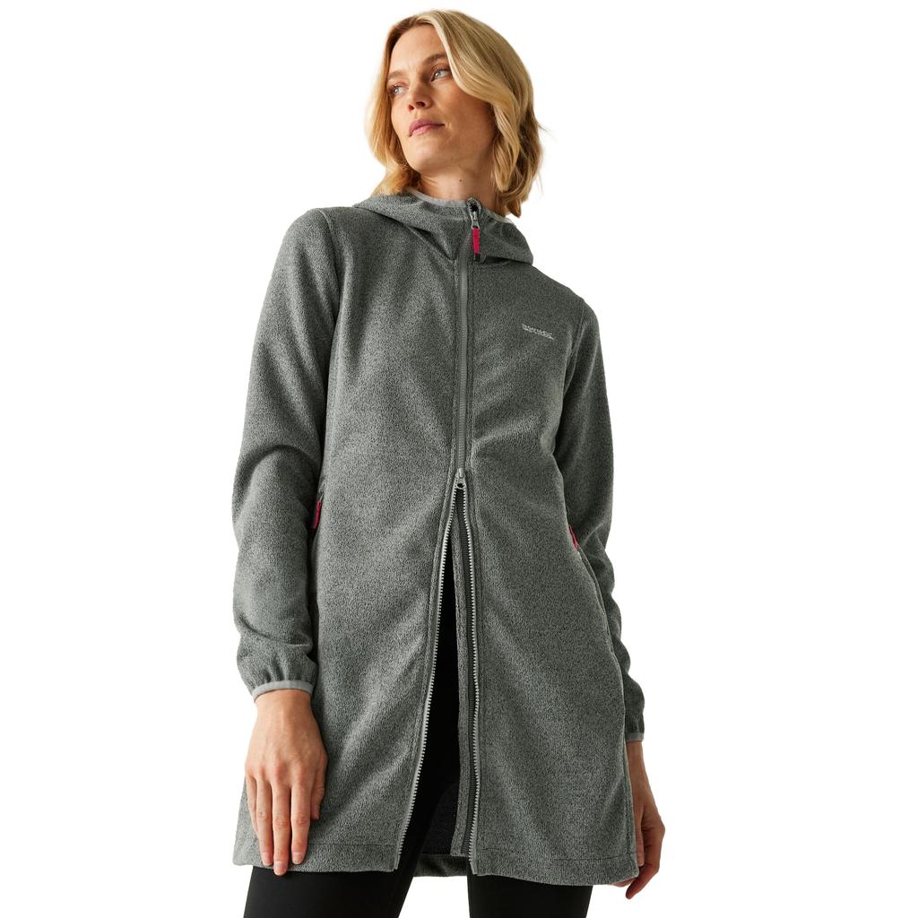 Regatta Womens/Ladies Bloomfield Marl Longline Fleece Jacket