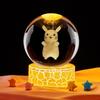 Pikachu 3D Laser-Engraved Crystal Ball Night Light Ornament