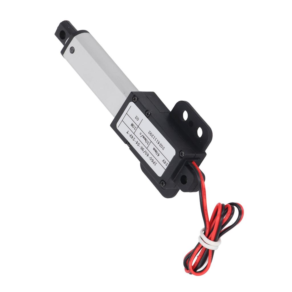 Mini elektrický lineární aktuátor 24V DC Vodotěsný pohybový aktuátor pro pohovku Robot Servo 40mm zdvih