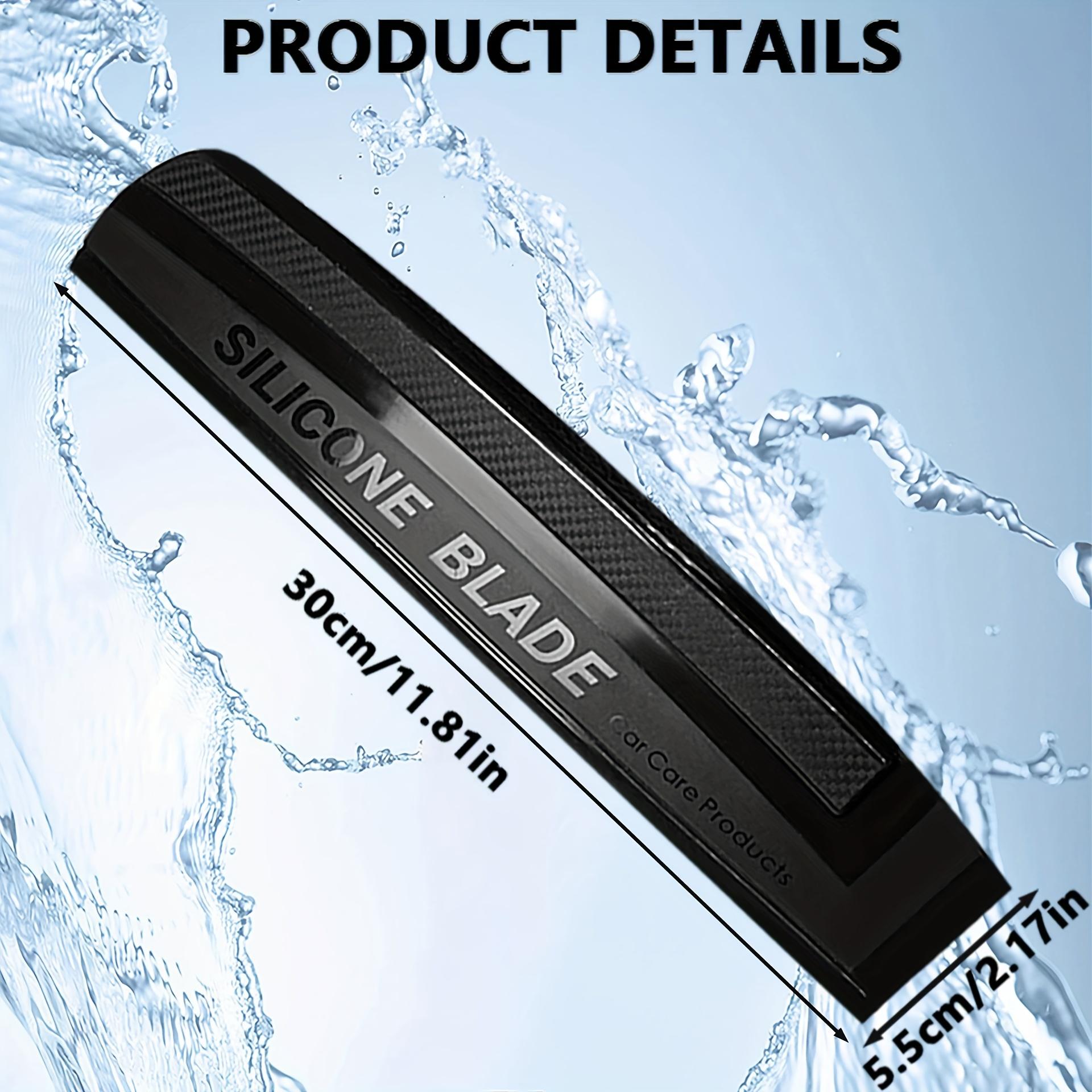 

Soft Car Window Squeegee Blade, Gentle And Streak-Free Cleaning for Water Stains, Professional Automotive Cleaner, Easy-To-Use Water Scraper