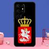 Georgia Flag Case For Samsung Galaxy S23 S24 Ultra S21 S22 Plus Note 20 Note 10 S8 S9 S10 S20 FE Cover