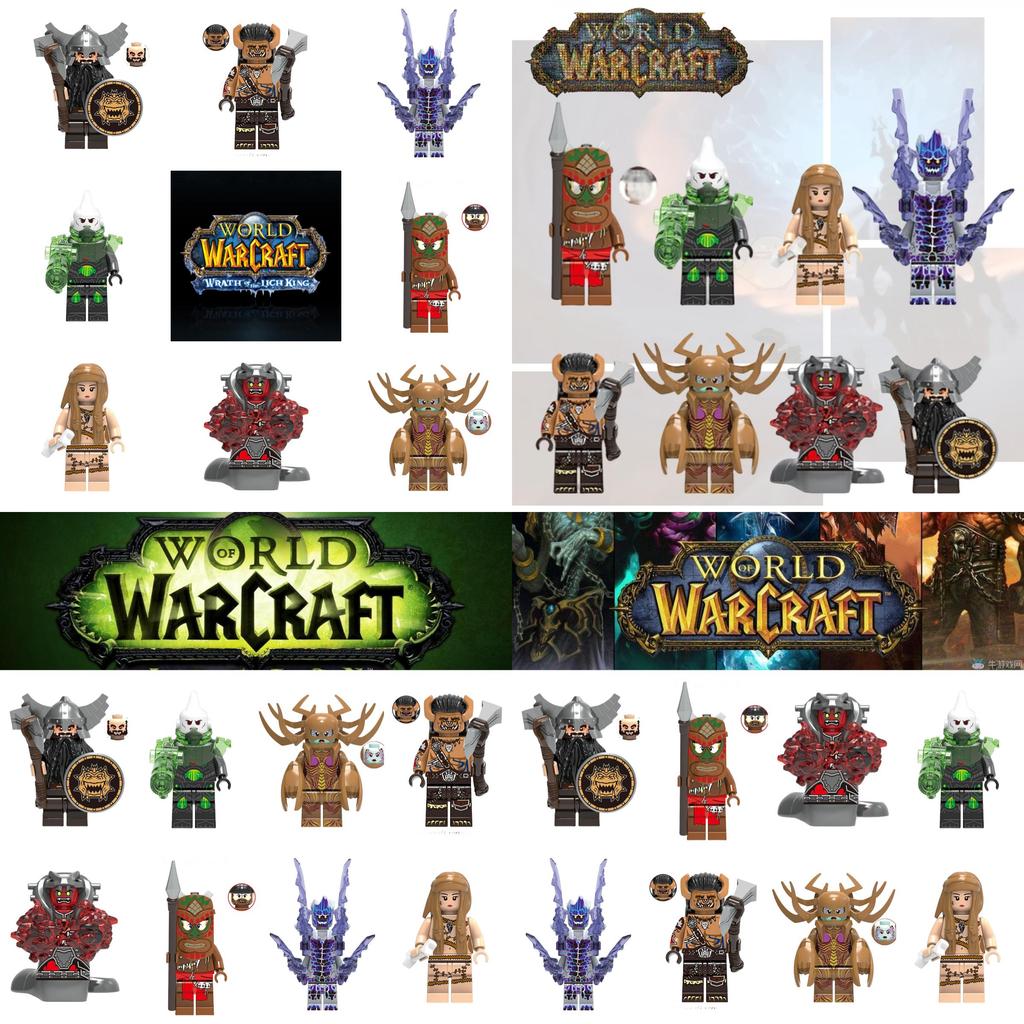 X0285 Evil Dwarf Mechanical Virus Soldier Building Blocks Toy Diy Abs Material Non-electric
