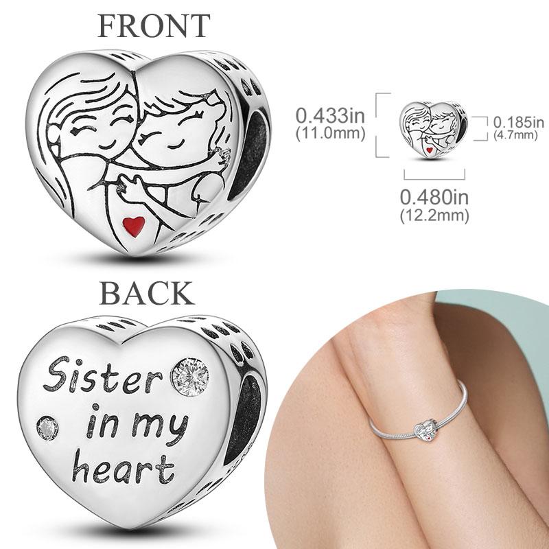 New 925 Silver Charm Bead Fit Original Bracelet Charms for Women Necklace DIY Jewelry Gift